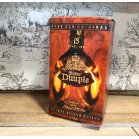 1 litre Dimple Whisky 15 year old worth £55