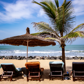 One week luxury villa at Kololi Beach Club, Gambia