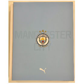 Signed Manchester City Treble Presentation Box