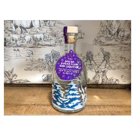 M&S light up snow globe spiced sugar plum gin liqueur