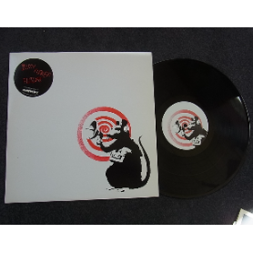 Radar Rat Record Sleeve by Banksy