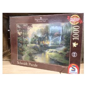 Thomas Kinkade puzzle 1000 pieces.