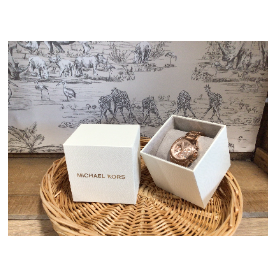 Michael Kors rose gold ladies watch